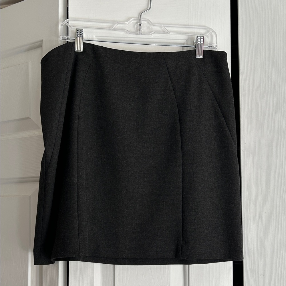 Loft dark grey skirt size 12.